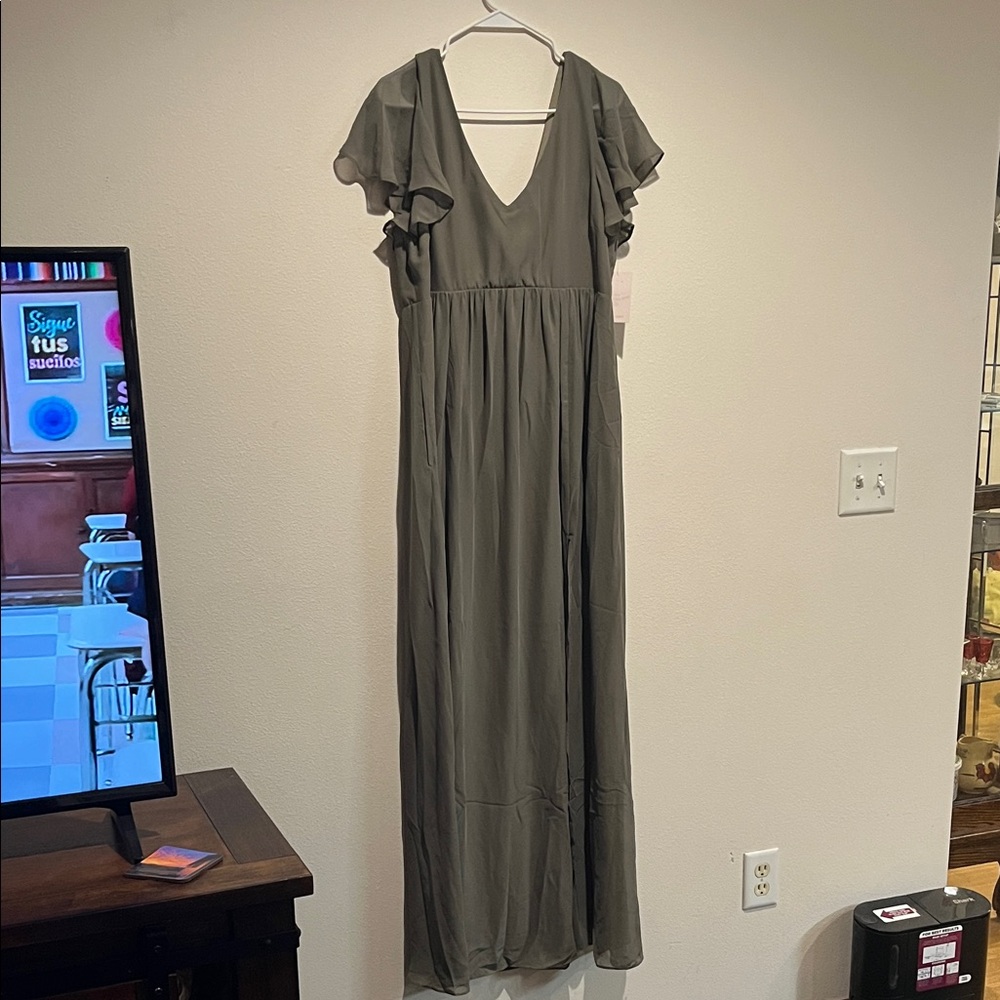Birdy Grey Sage Maxi Dress size XL